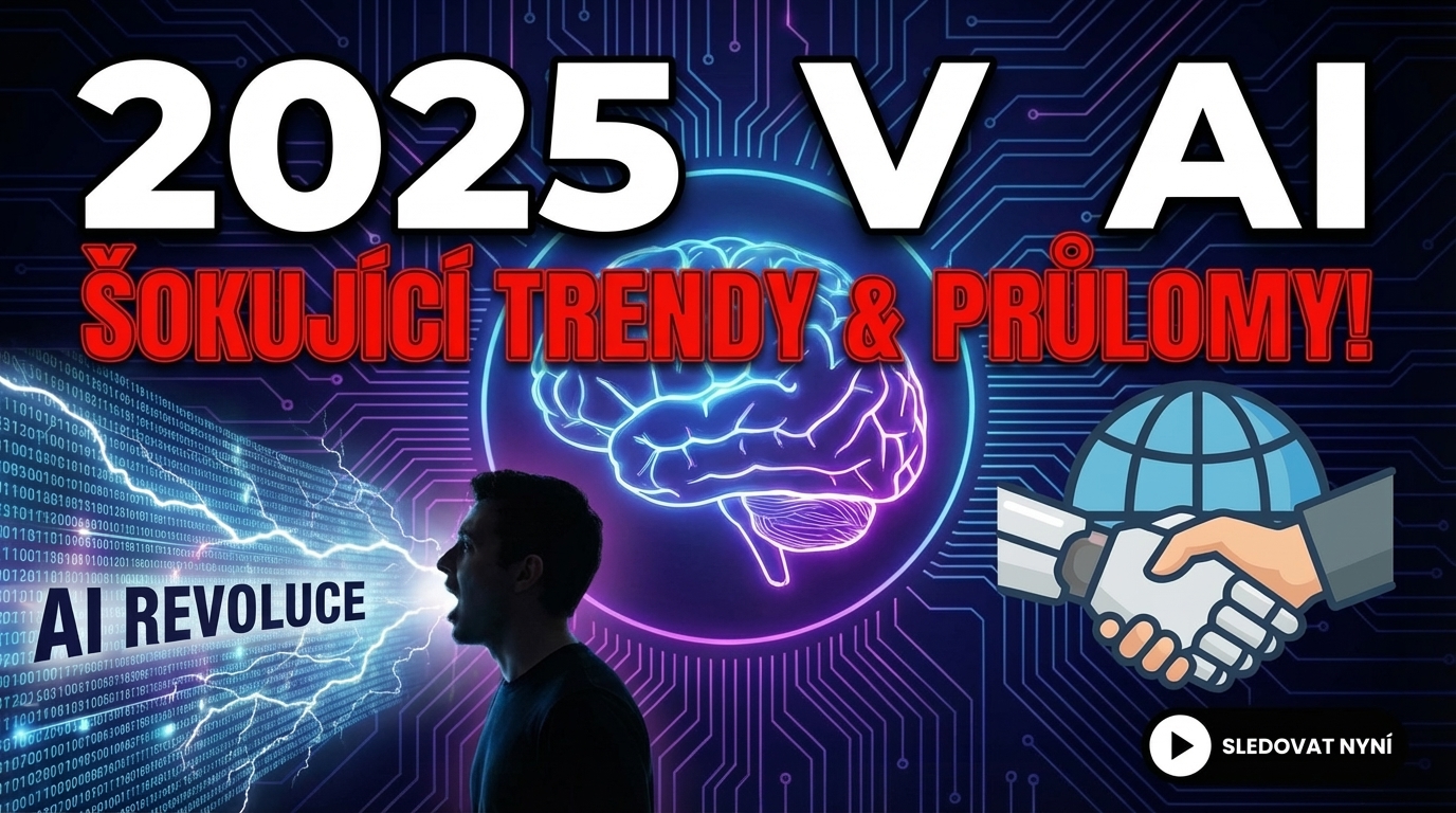 AI v roce 2025: Přehled přelomového roku a co přináší 2026